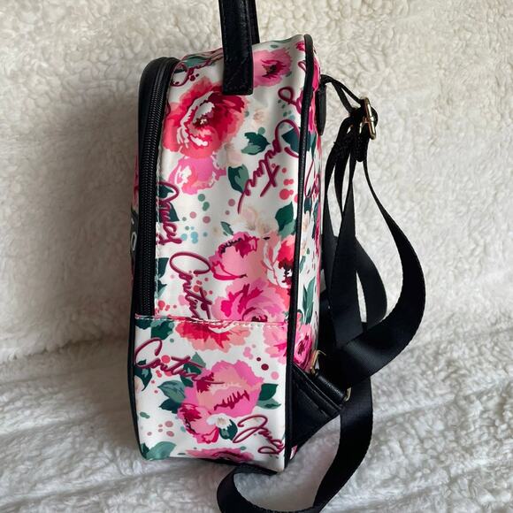 Brand New White/Black  JUICY COUTURE Pick-UR-Petal Gorgeous Flowered Backpack main image 10
